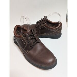Johnson & Murphy‎ Men's Size 8.5 Brown Sheepskin Oxford Lace Up Shoes 25-2408